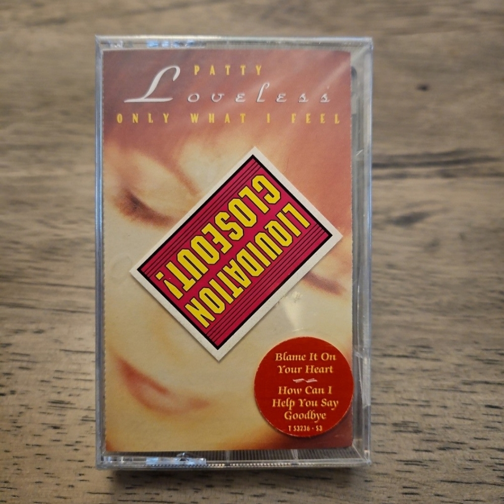 Patty Loveless - Only What I Feel - Cassette